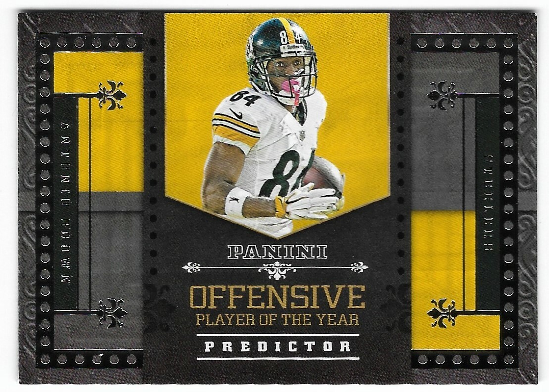 Antonio Brown 2016 Panini Offensive Player of the Year Predictor #OPOY-6 Insert