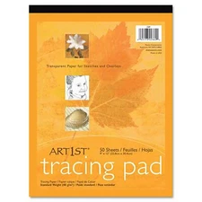 Pacon Tracing Pad 9x12 Inches 50 Sheets White Paper for Craft Projects