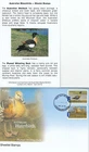 2012 Australian Waterbirds sheetlet stamps pair limited edition "K" Covers FDC