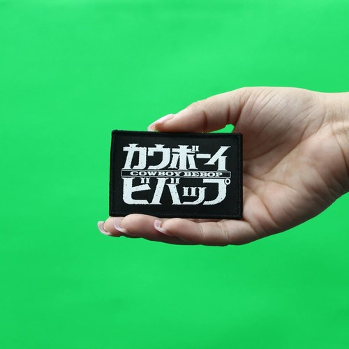 Cowboy Bebop Anime Official Logo Embroidered Iron On Patch - Picture 3 of 3