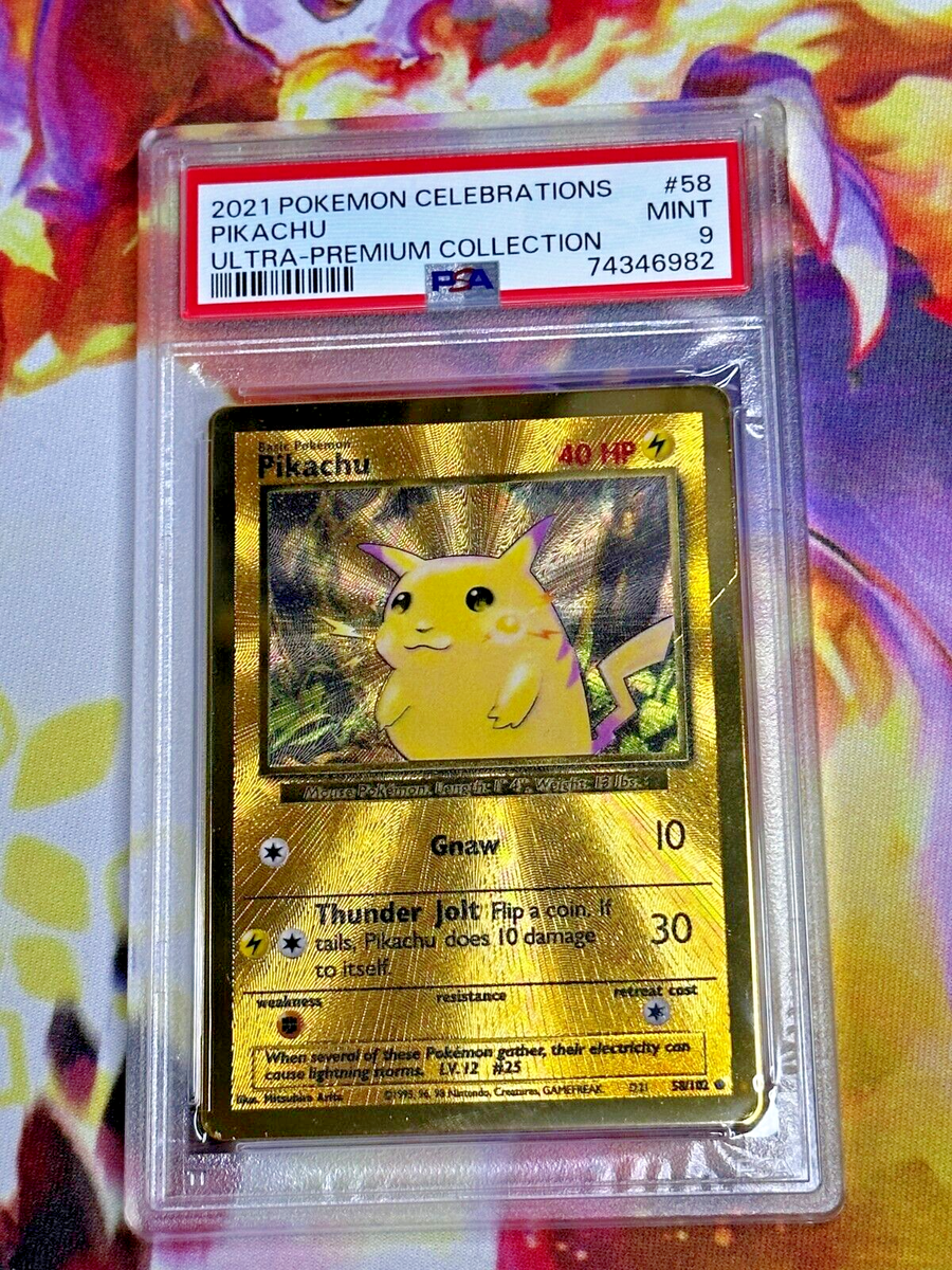 ポケモンカードゲーム Celebrations Ultra-Premium Collection Pokémon TCG: Pikachu Celebrations Card Set, Trading Game for