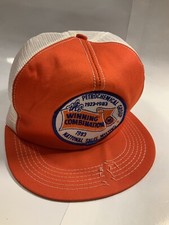 Vintage K Products Patch Trucker Hat Cap Snapback Sales Meeting 1983 CLEAN