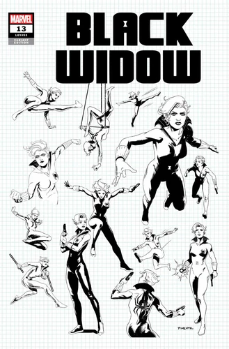 BLACK WIDOW 13 1:50 VARIANT RAFAEL PIMENTEL DESIGN RATIO NM 2022