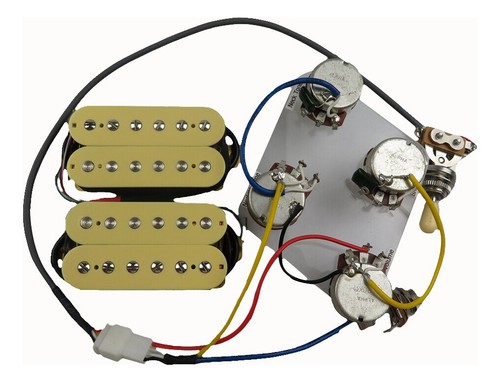 Magnet Classic Sound pickups guitar wiring Guitar Humbucker Pickups Alnico 2 - Picture 3 of 8