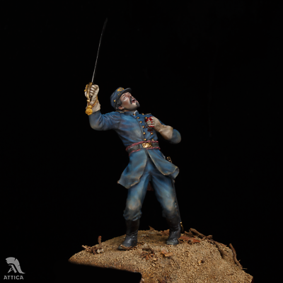 The Death of Colonel Robert Gould Shaw Painted Toy Soldier Pre-Sale |  Museum | eBay