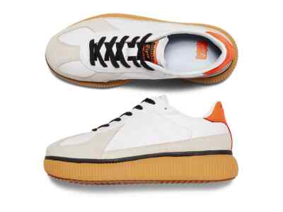 靴 Onitsuka Tiger /DELECITY/WHITE/HABANERO Onitsuka Tiger DELECITY 1183B874 102 WHITE HABANERO Unisex