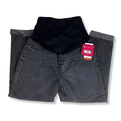 Over Belly Boyfriend Maternity Jeans Isabel Maternity by Ingrid & Isabel Size 6