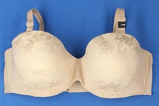 Curvy Couture Intimates Padded Uplift Multiway Strapless Bra Size 44DD #D1352