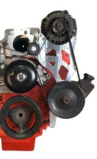 LS Alternator and Power Steering Bracket for Truck Spacing LQ LS2 LS3 LS6 Vortec