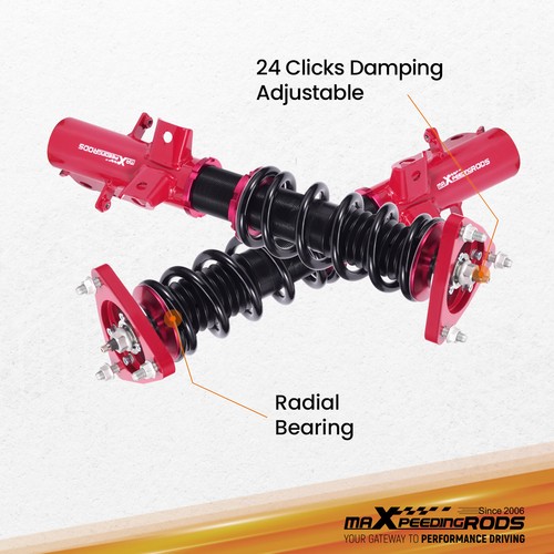 MaXpeedingrods 24 Clicks Coilovers Struts & Rear Toe Arms For Ford Mustang 15-23 - Picture 8 of 14