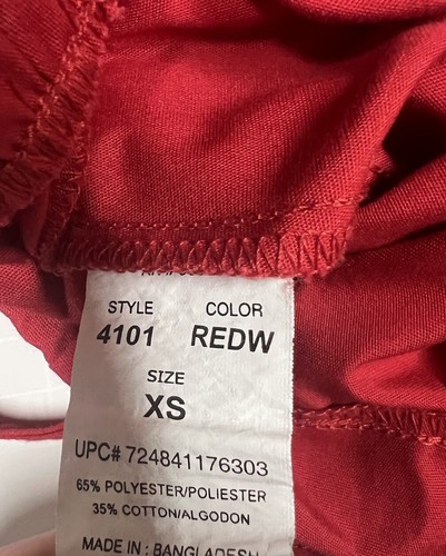 Size XS SET Cherokee Uniforms Scrub Top Bottoms St Louis Cardinals MLB Baseball - Picture 14 of 14