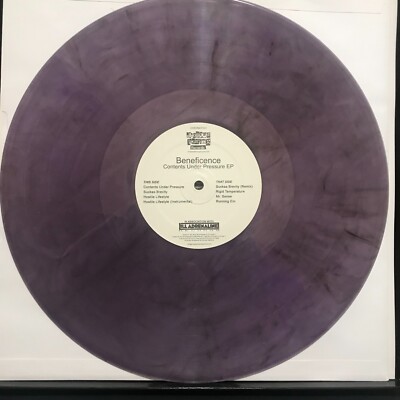 新品　BENEFICENCE CONTENTS UNDER PRESSURE Beneficence Contents Under Pressure EP Hip-Hop Vinyl only