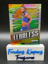 KAWHI LEONARD~2022-23 PRIZM BASKETBALL SILVER PRIZM *FEARLESS* #6 ~CLIPPERS