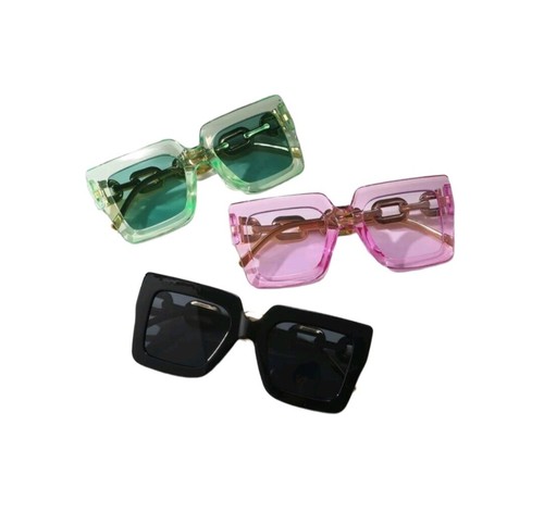 Women's 3 & 5 Piece Decorated Plastic Fashion Sunglasses Multicolor, VogueNotion - Picture 35 of 52