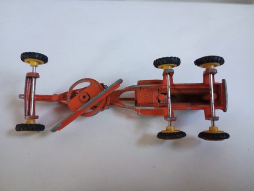Vintage Zylmex Caterpillar 8102 Road Grader 4” Hong Kong Vintage 1970’s Diecast - Picture 4 of 4