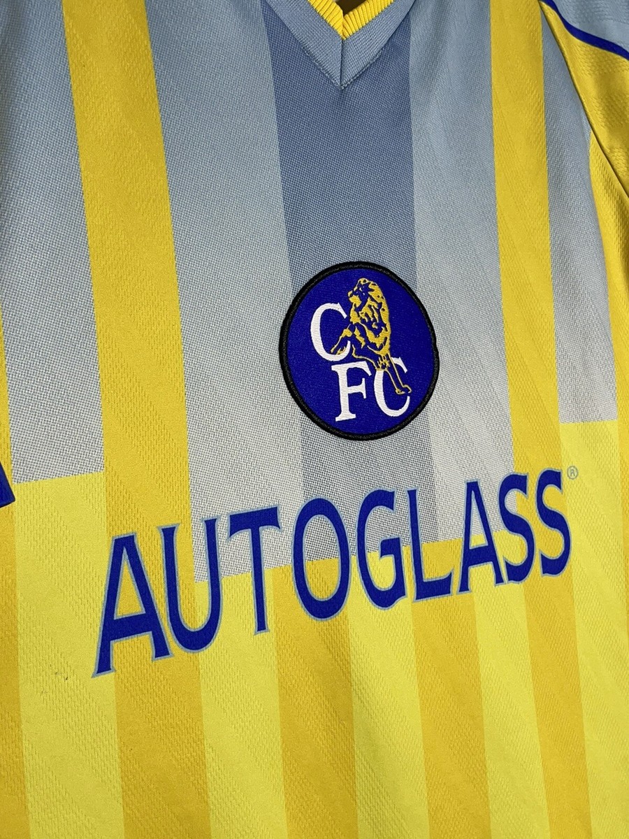 Chelsea FC Vintage 1997/98 Score Draw Football Shirt Soccer