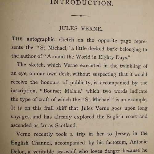 * Rare * Jules Verne Around The World in Eighty Days 4th Edition 1875 - Foto 9 di 24