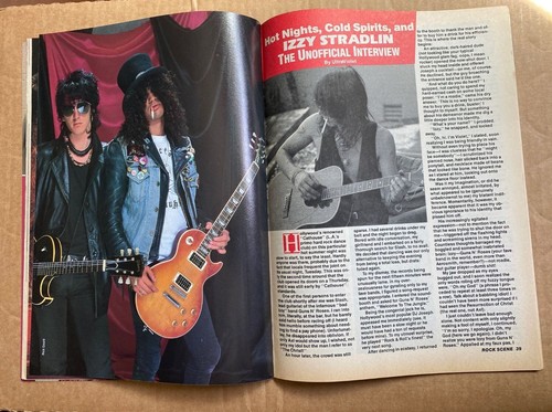 Rock Scene Magazine February 1989 Gene Simmons/Bon Jovi/ Stryper/Cinderella/Ratt - Picture 12 of 24