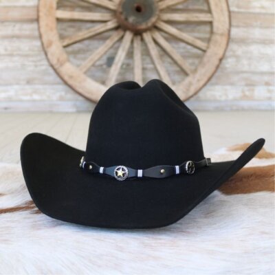 Larry Mahan's Oplin - (3X) Wool Felt Cowboy Hat main image 1