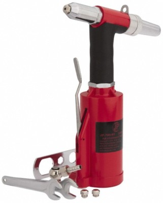 PRO-SOURCE 1/8, 5/32 & 3/16'' Capacity, Air Riveter 4 CFM, 16mm Long Stroke, 1...