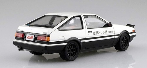 AOSHIMA 1/24 Iniziale D Toyota Sprinter Trueno AE86 Progetto D Ver. Modellino kit JP - Foto 4 di 10
