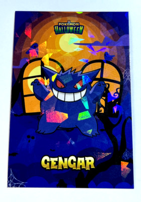2024 POKEMON DATABASE Halloween Card #026 GENGAR Peru Edition Foil