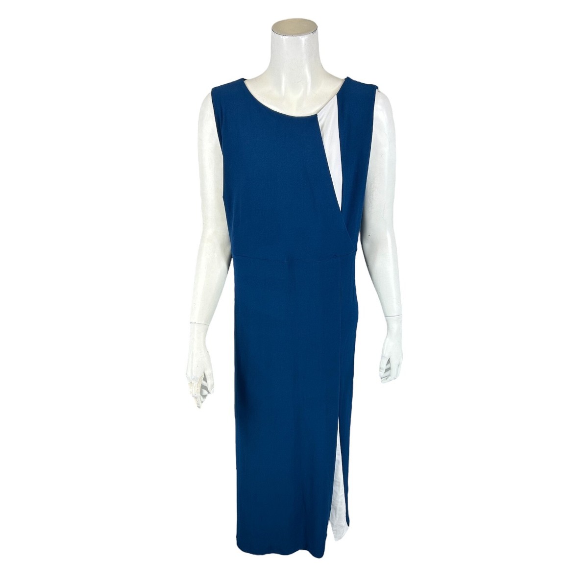 princess polly baby blue dress Blue Mermaid Maxi Dress - Strapless Dress - Bustier Maxi Dress main image 1