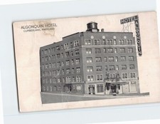 Postcard Algonquin Hotel Cumberland Maryland