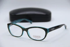 NEW COACH HC 6041 5116 BLUE HAVANA AUTHENTIC FRAMES EYEGLASSES 51-16 !