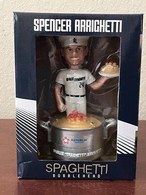 Sugar Land Space Cowboys Spencer Arrighetti Spaghetti Bobblehead SGA 5/2/25