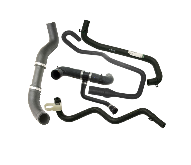 Set of 5 Radiator Coolant Water Hoses for JAGUAR VANDEN PLAS XJ8 (2004