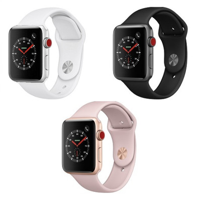Apple Watch Series 3 - 38mm - GPS - Aluminum Case Smart ...
