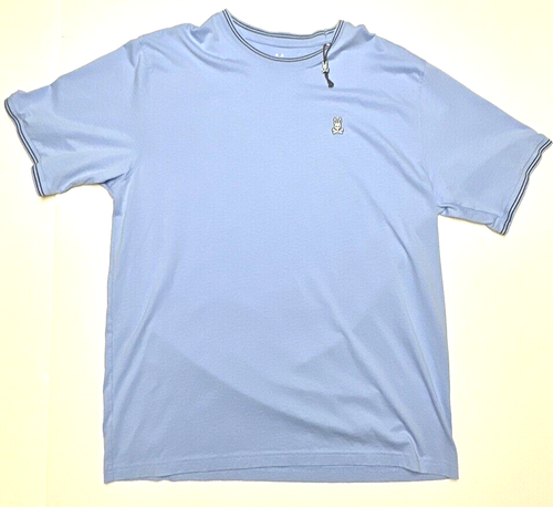 Psycho Bunny Mens Size 9 Large Pima Cotton Crew Neck Long Sleeve T-Shirt