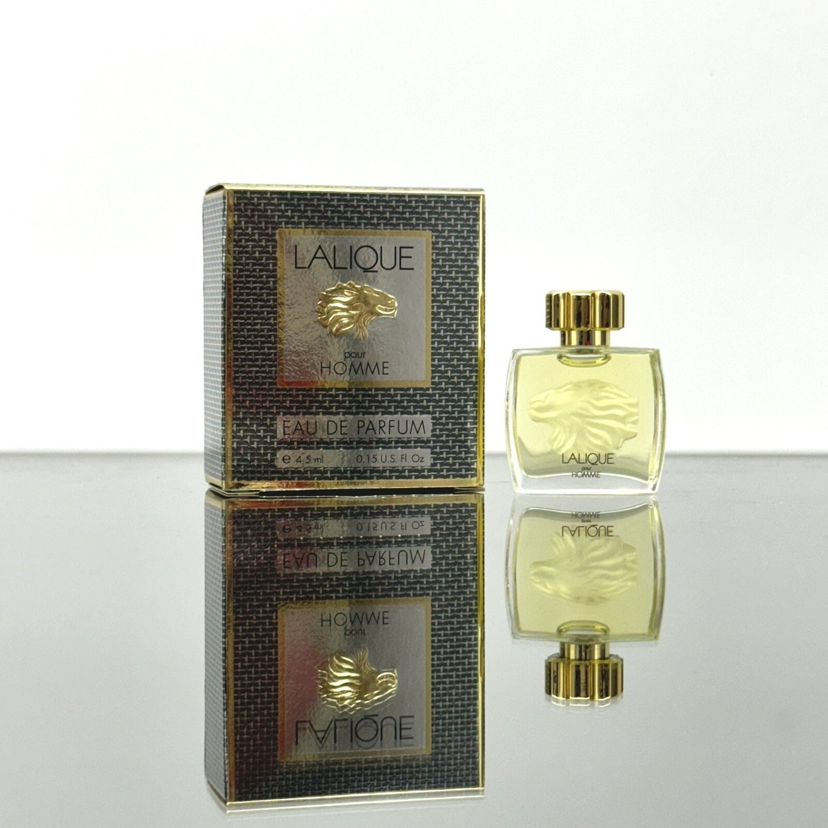 LALIQUE LION Pour Homme by LALIQUE Men EDP 4.5ml Splash Travel