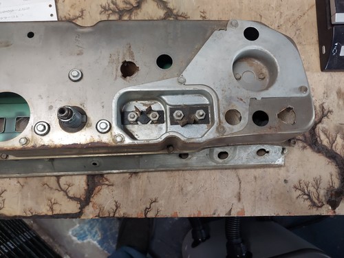 Instrument Cluster 64-66 Chevrolet Pickup Truck Speedo and Bezel OEM C10 C20 C30 - Foto 10 di 13