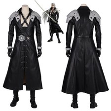Sephiroth Costume Final Fantasy VII Remake Cosplay Suit Shoes Outfit/