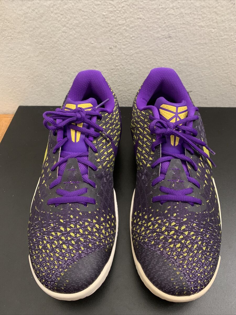 Nike Kobe Bryant Mamba Instinct Lakers Fierce Purple Gold Nike Kobe Bryant Mamba Instinct Lakers Fierce Purple Gold