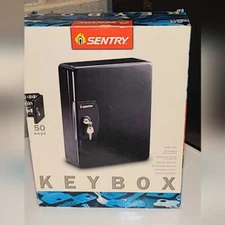 Sentry Safe Key Box KB-50, organizes 50 keys, New In Box