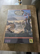 Western Town board game - Logic and Strategy game - Plastic packaging small rip