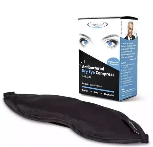 THE EYE DOCTOR HOT & COLD ANTIBACTERIAL DRY EYE COMPRESS MASK MGD & BLEPHARITIS