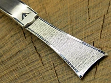 Vintage Wittnauer 1970's Rolled Gold Plate 22mm Deployment NOS Unused Watch Band