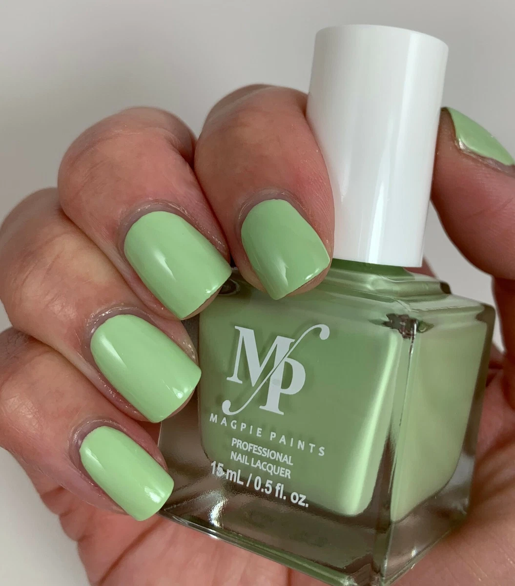 Details 157+ pastel green nail polish best ceg.edu.vn