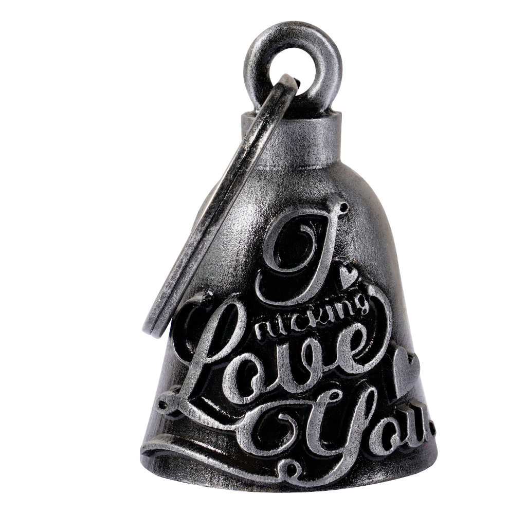 Bell♡　1001 Premium Bell for motorcycle Guardian3D I Fuckin* Love You