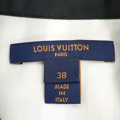 Camisa LOUIS VUITTON Rayas Relámpagos Acanalada Epaulate Talla 38 Lyocell82%/Efectivo... - Imagen 12 de 15