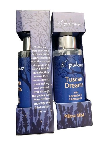 Di Palomo Tuscan Dreams Pillow Mist 100ml Lavender & Chamomile (Pack Of 2) - Picture 2 of 6