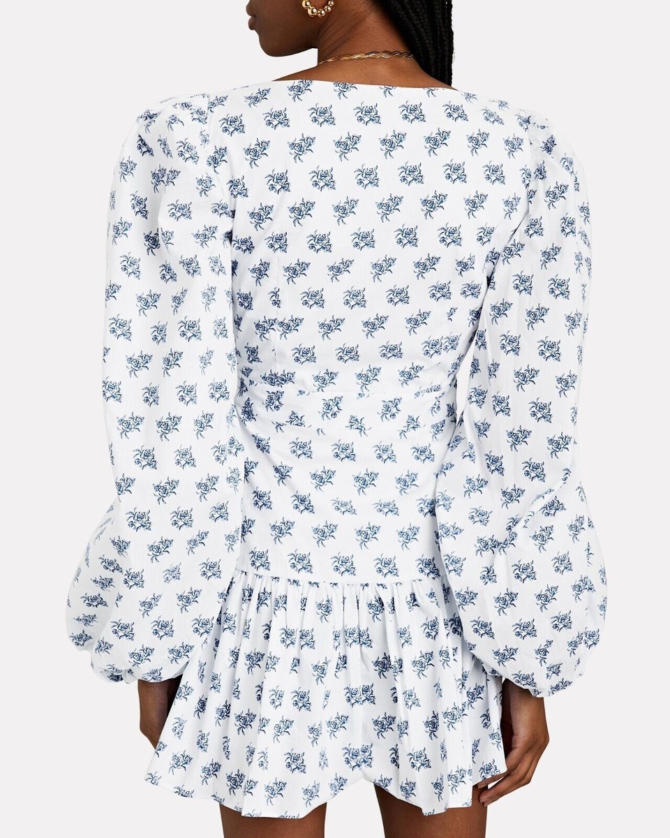 white christmas dresses Julia Cotton Wrap Midi Dress-Highland Green, Painted Dot main image 1