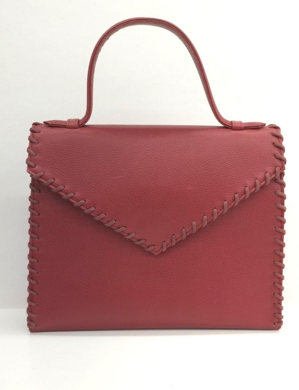 Borsa a mano YVES SAINT LAURENT Tessuta Punto Rosso