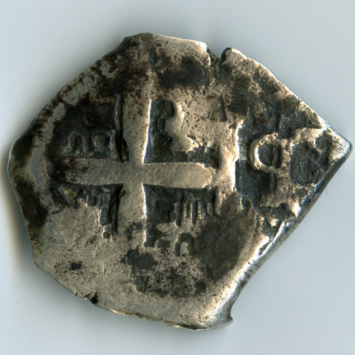 ☆ HISPANIC SILVER COB • COLONIAL 4 REAL 1757 POTOSI • FERNANDO VI ☆ C-414 ☆C9840 - Picture 7 of 7