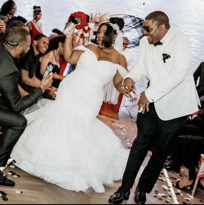 wedding dress size 16 used Foto 4 de 4