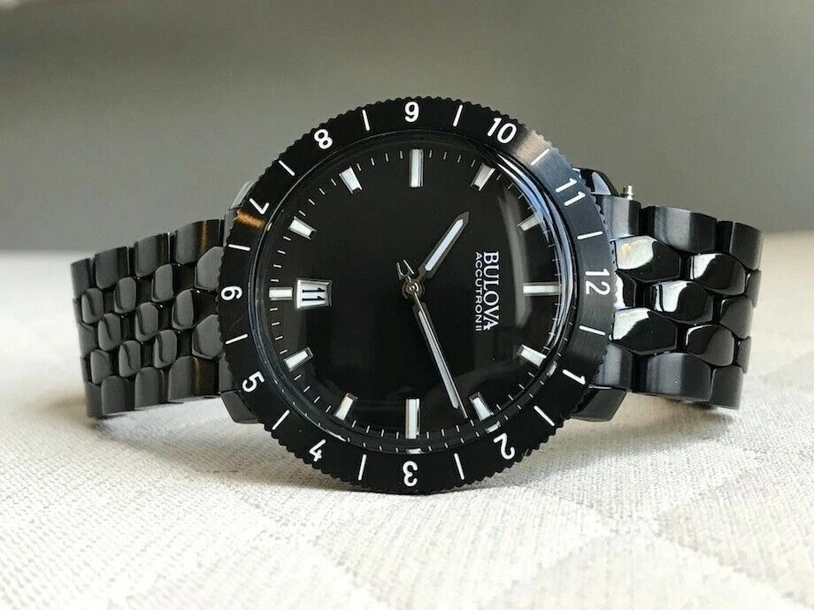Bulova accutron ii clearance black